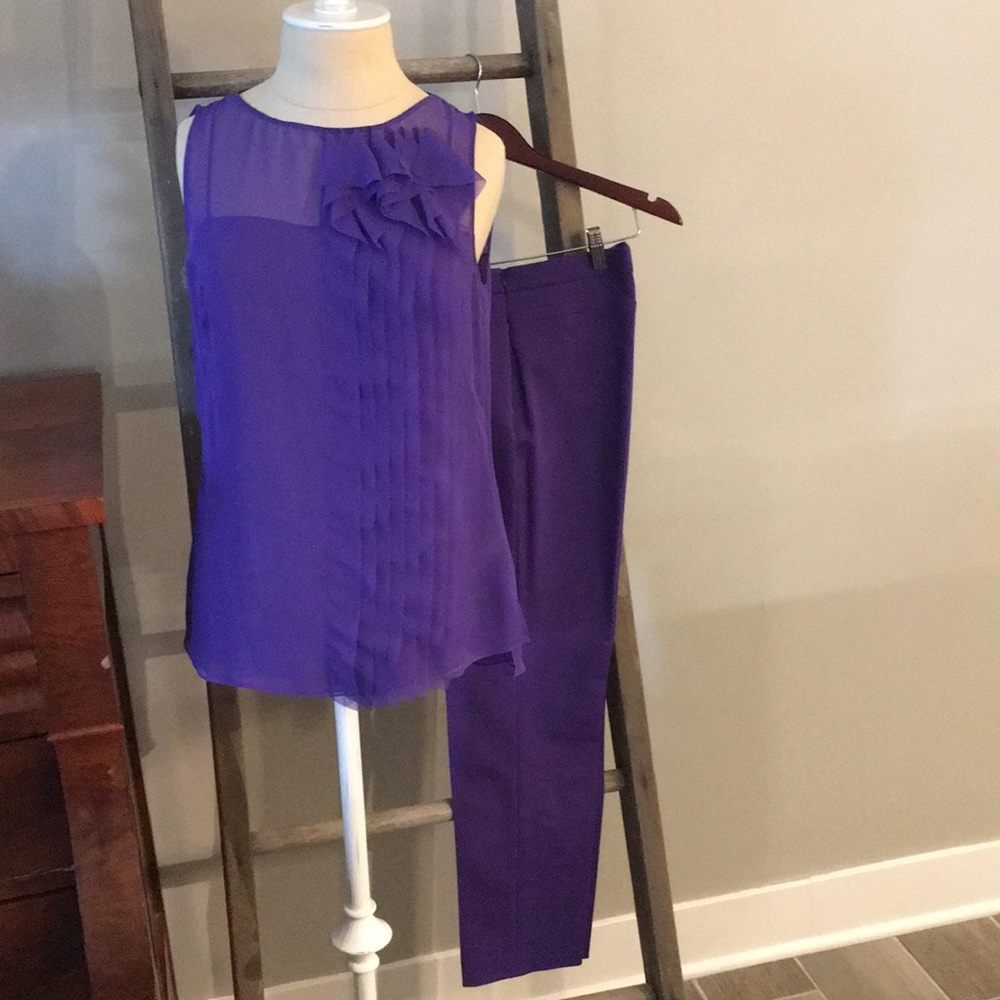Akris Punto Blouse and Pant Set